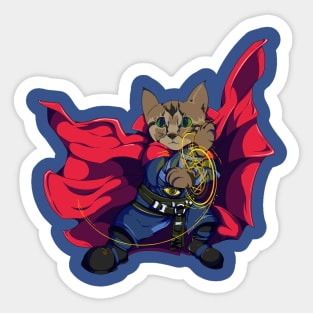 Doctor Strange Kitten Sticker